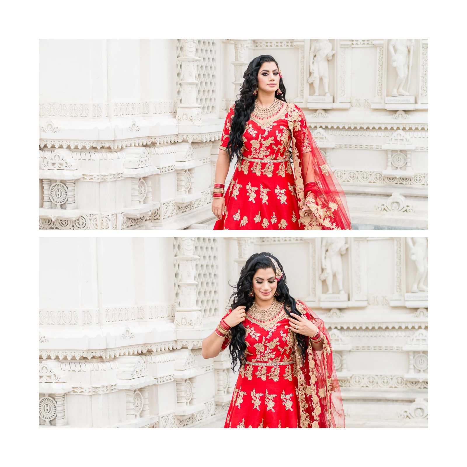 Angie & Raj, wedding album page 2