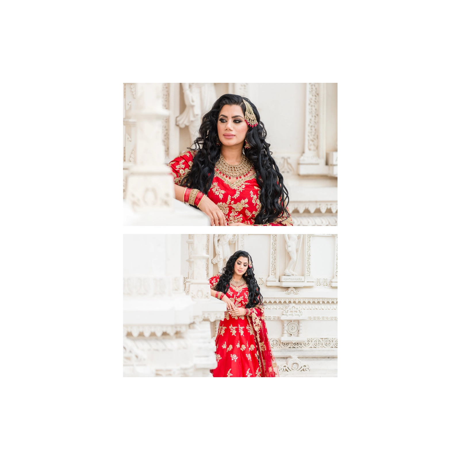 Angie & Raj, wedding album page 5