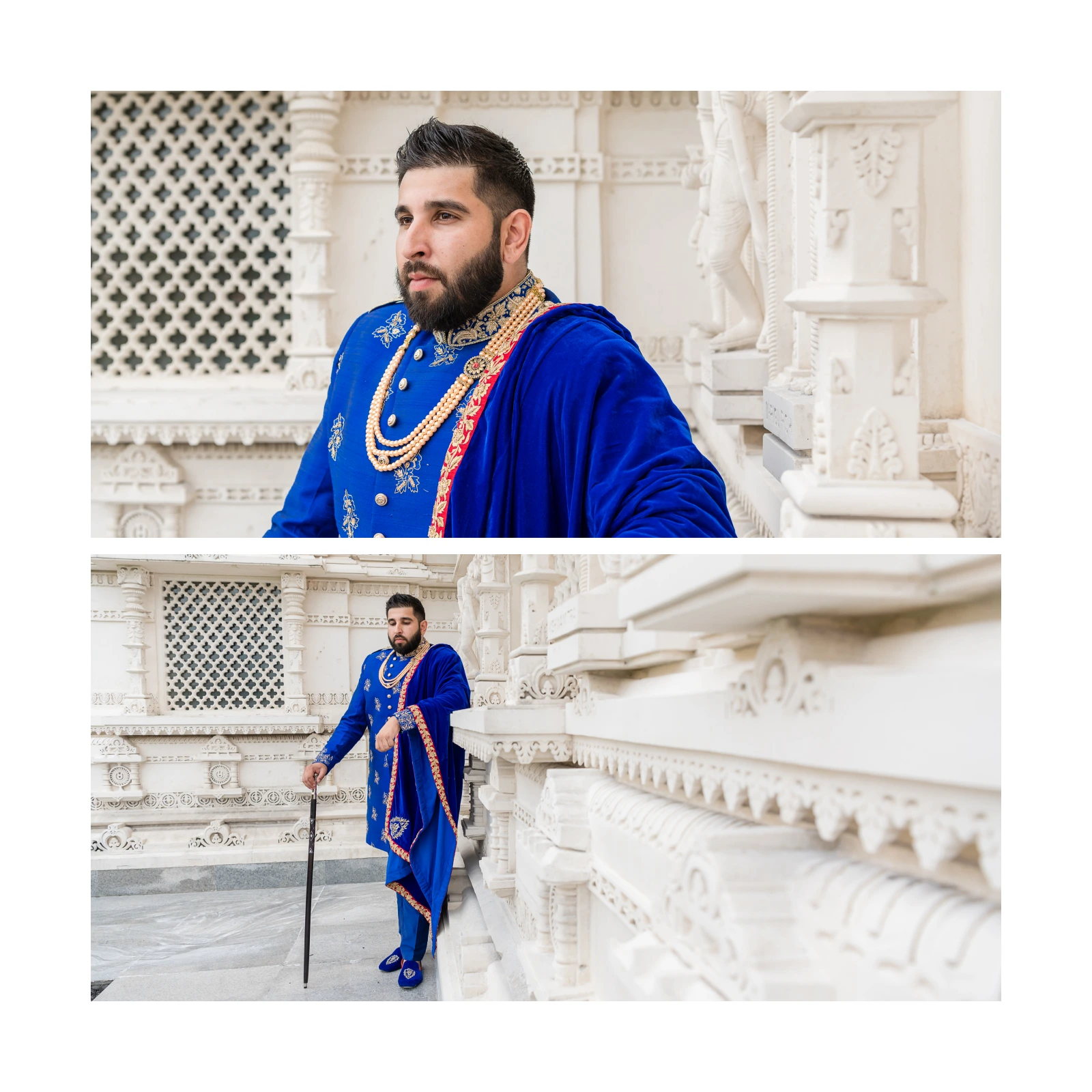 Angie & Raj, wedding album page 6