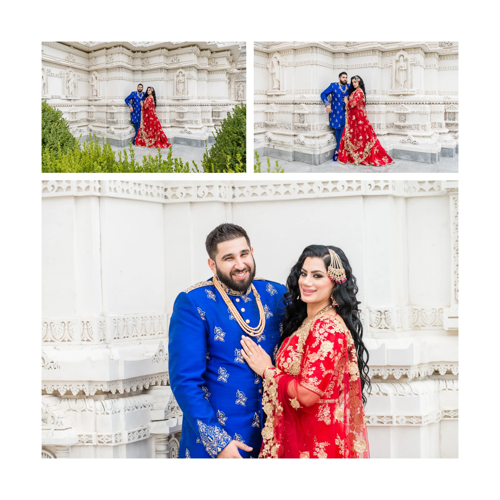 Angie & Raj, wedding album page 9
