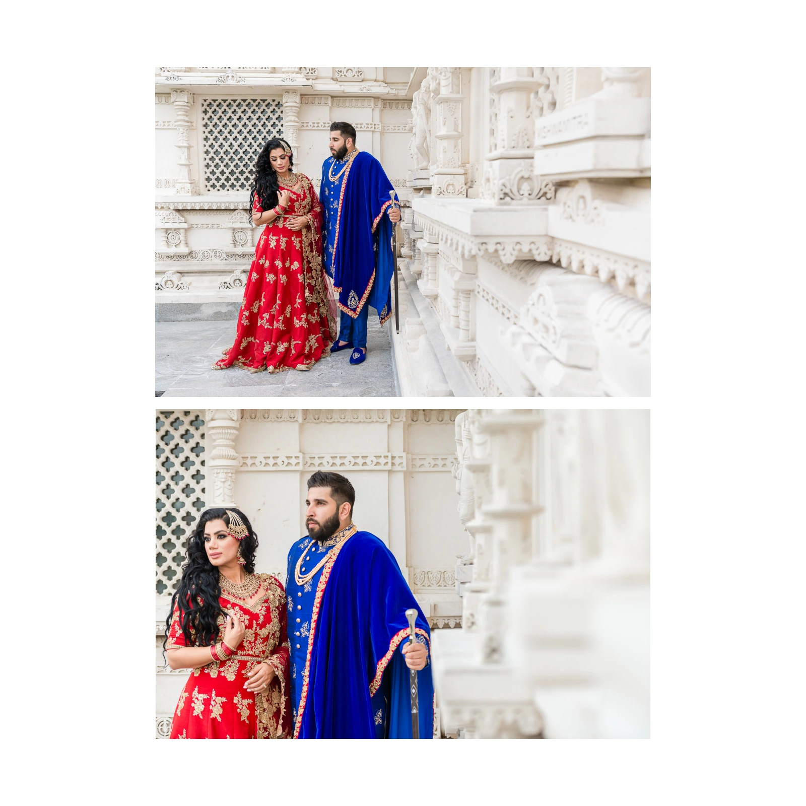 Angie & Raj, wedding album page 11