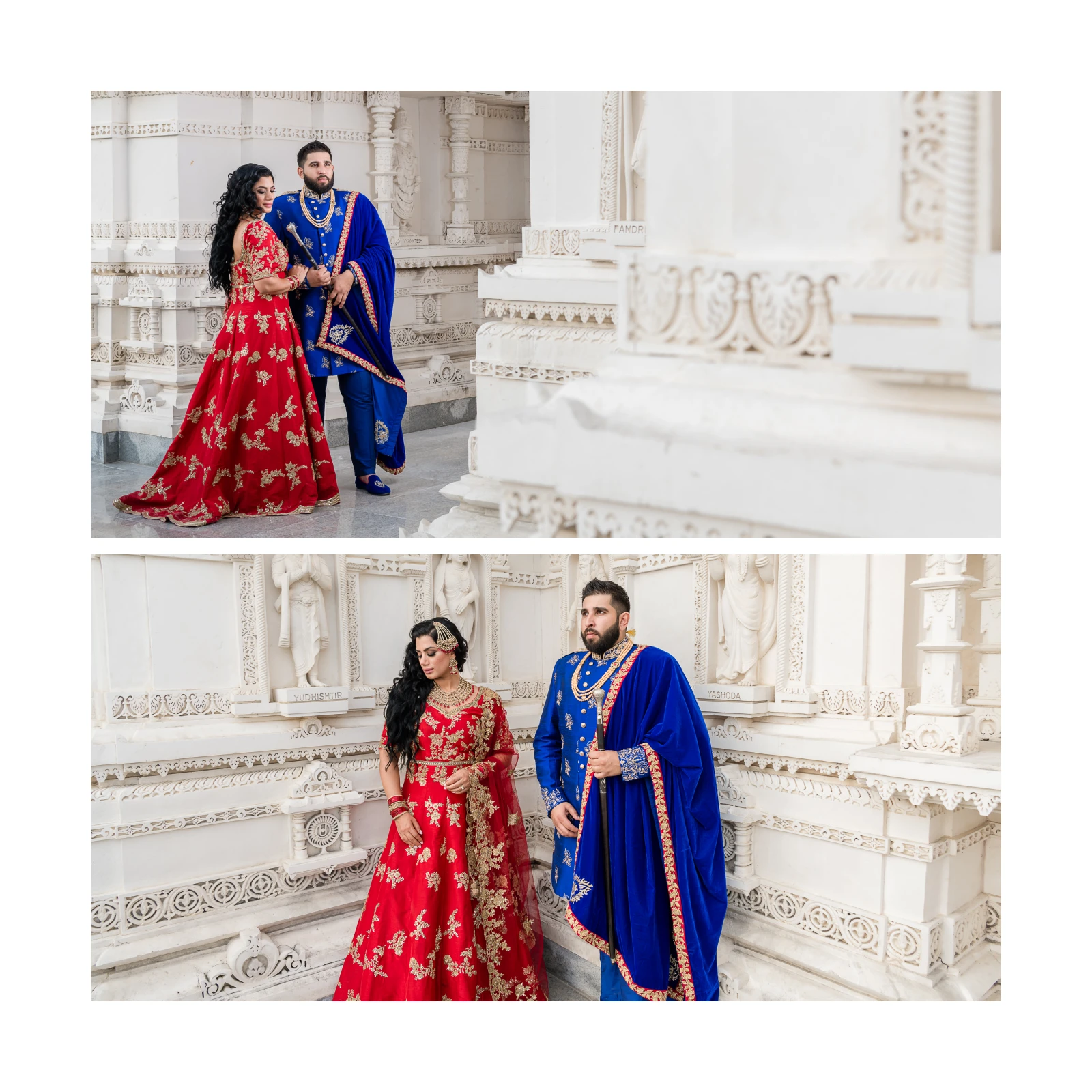 Angie & Raj, wedding album page 12