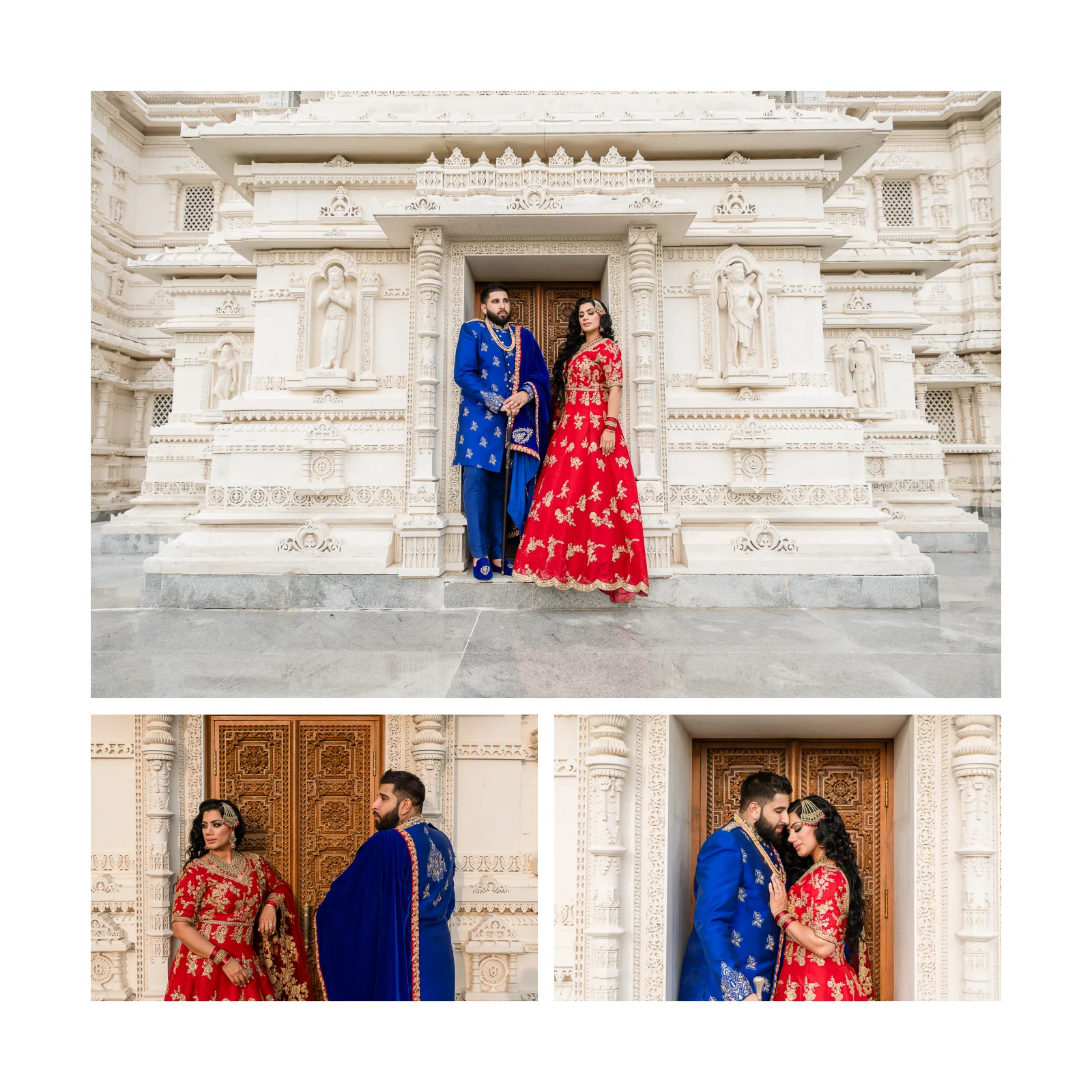 Angie & Raj, wedding album page 14