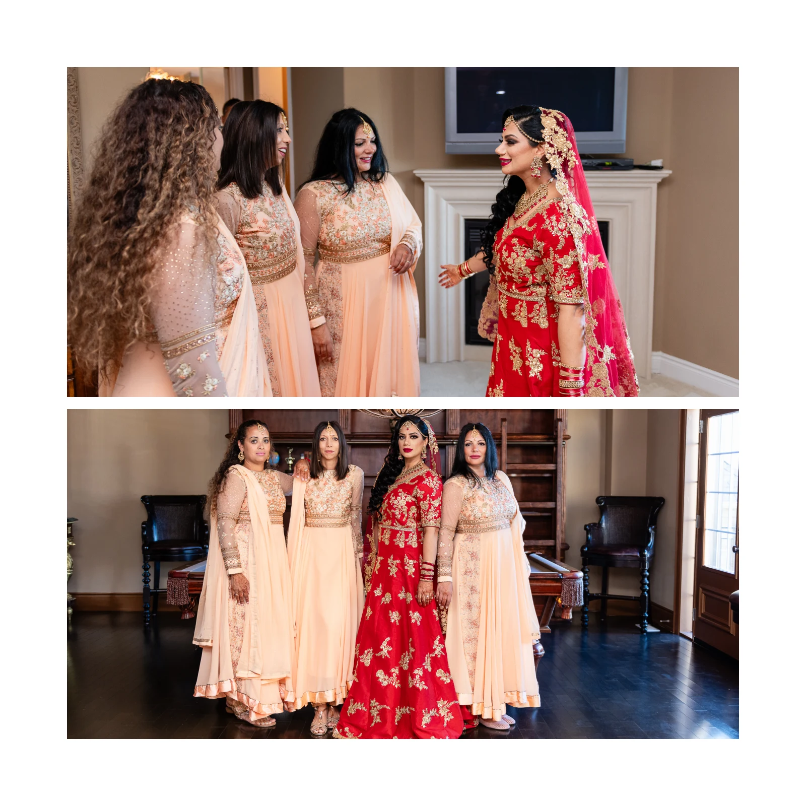 Angie & Raj, wedding album page 24