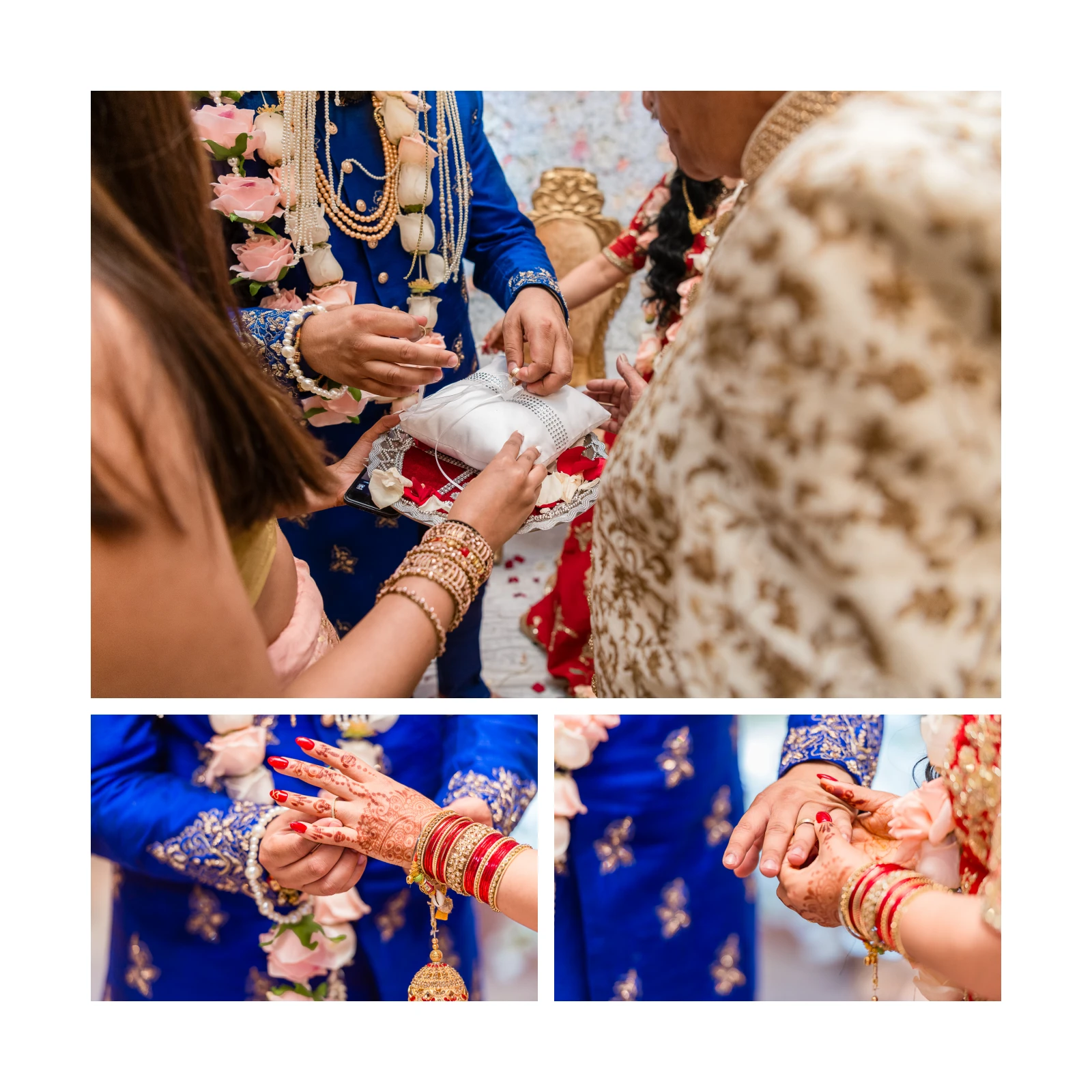 Angie & Raj, wedding album page 58
