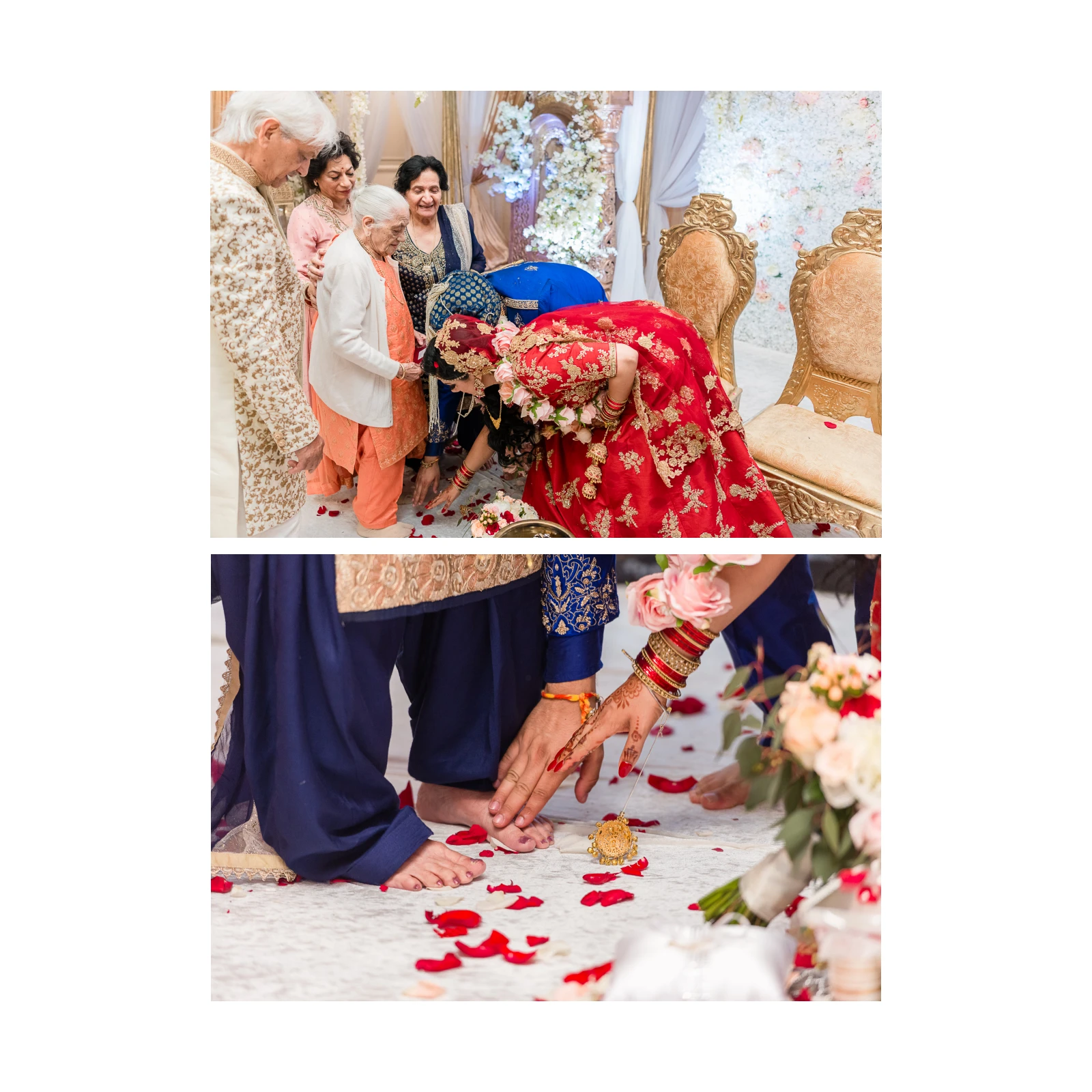 Angie & Raj, wedding album page 59