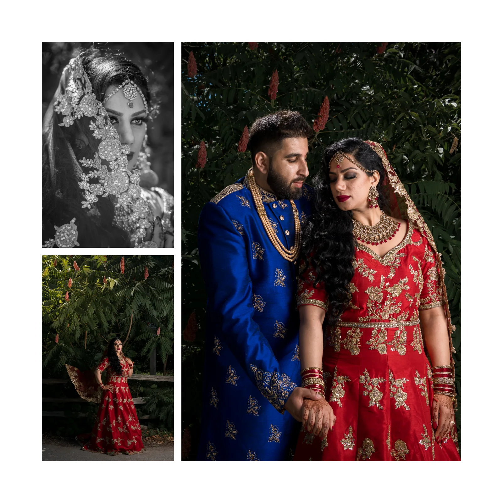 Angie & Raj, wedding album page 60