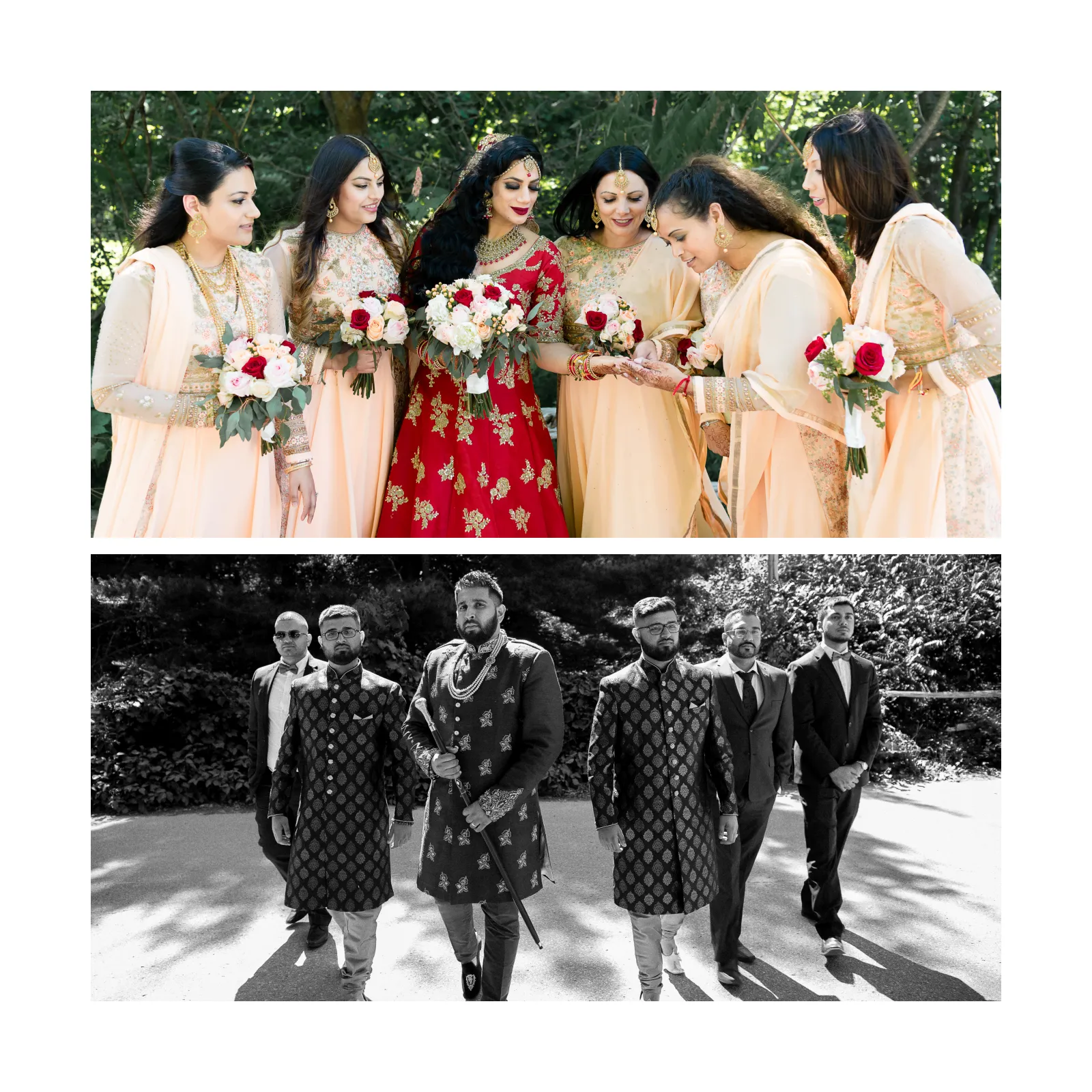 Angie & Raj, wedding album page 61