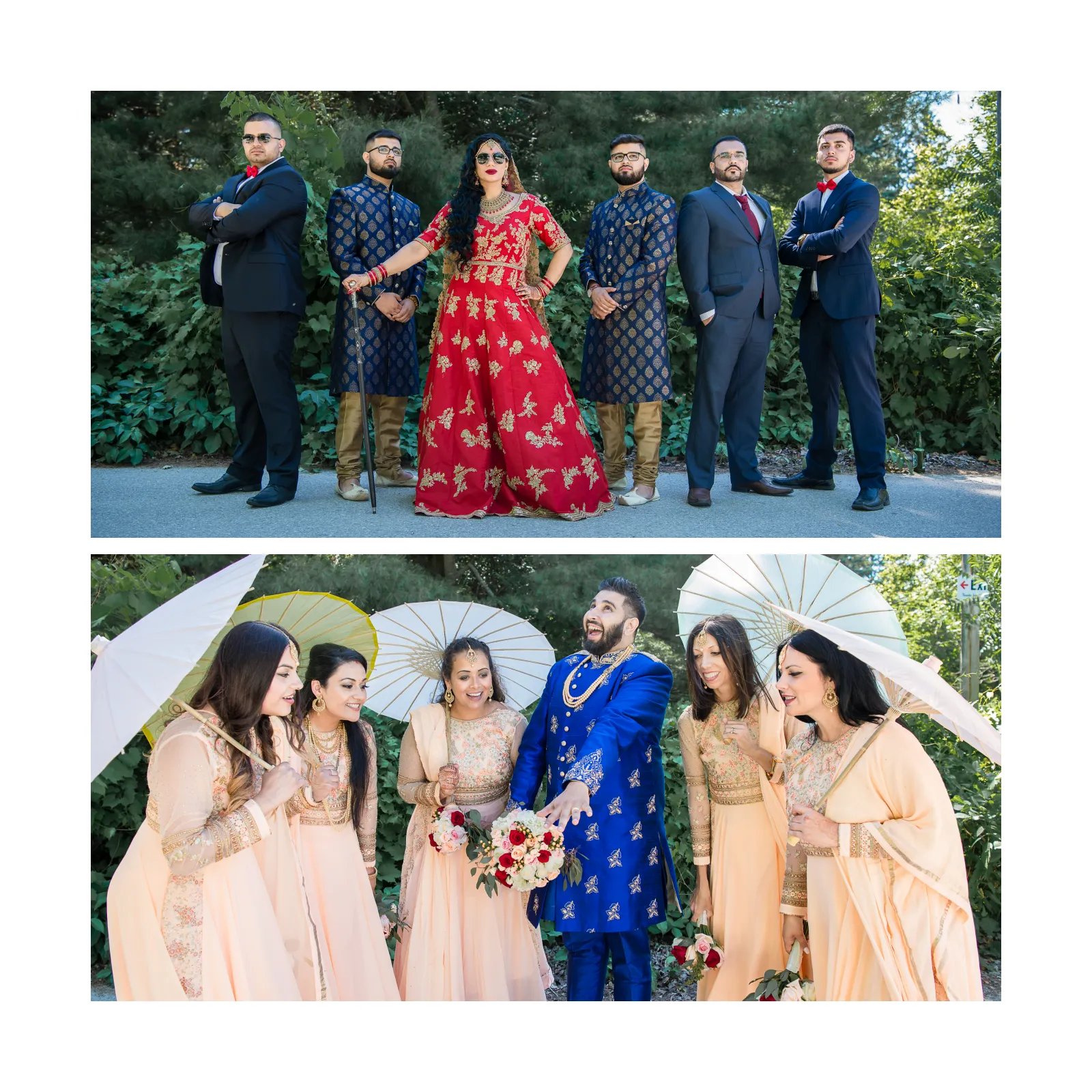 Angie & Raj, wedding album page 62