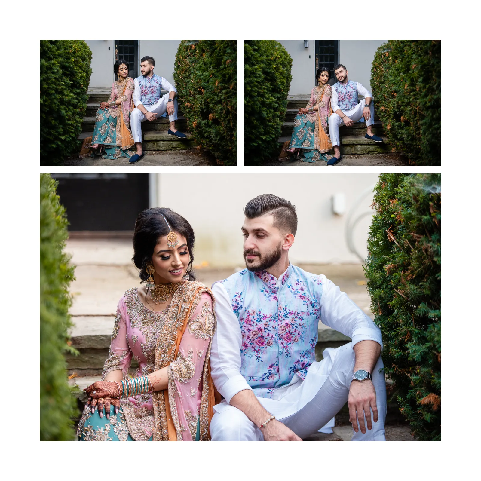 Unam & Sunny, wedding album page 4