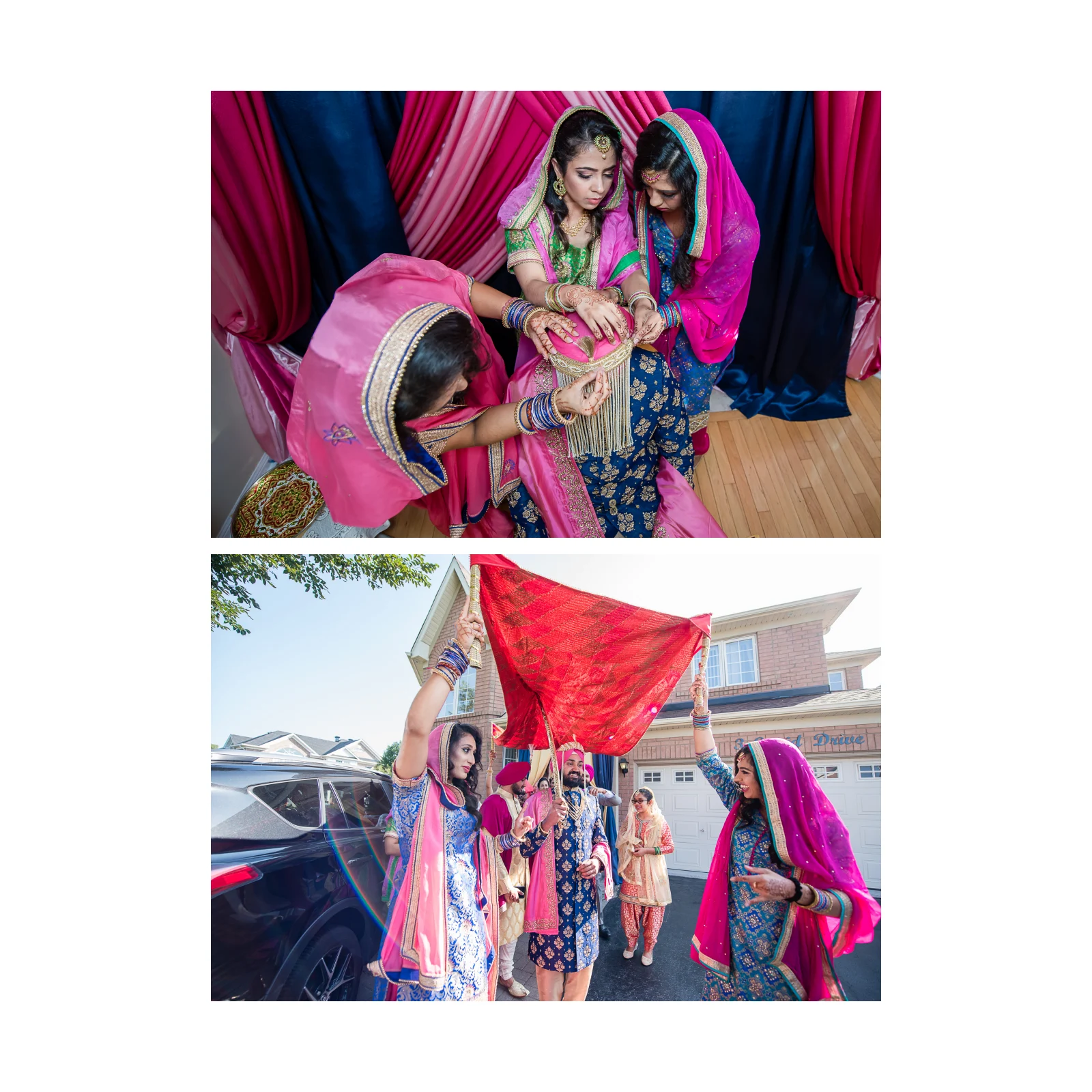 Vipjit & Ginny, wedding album page 45