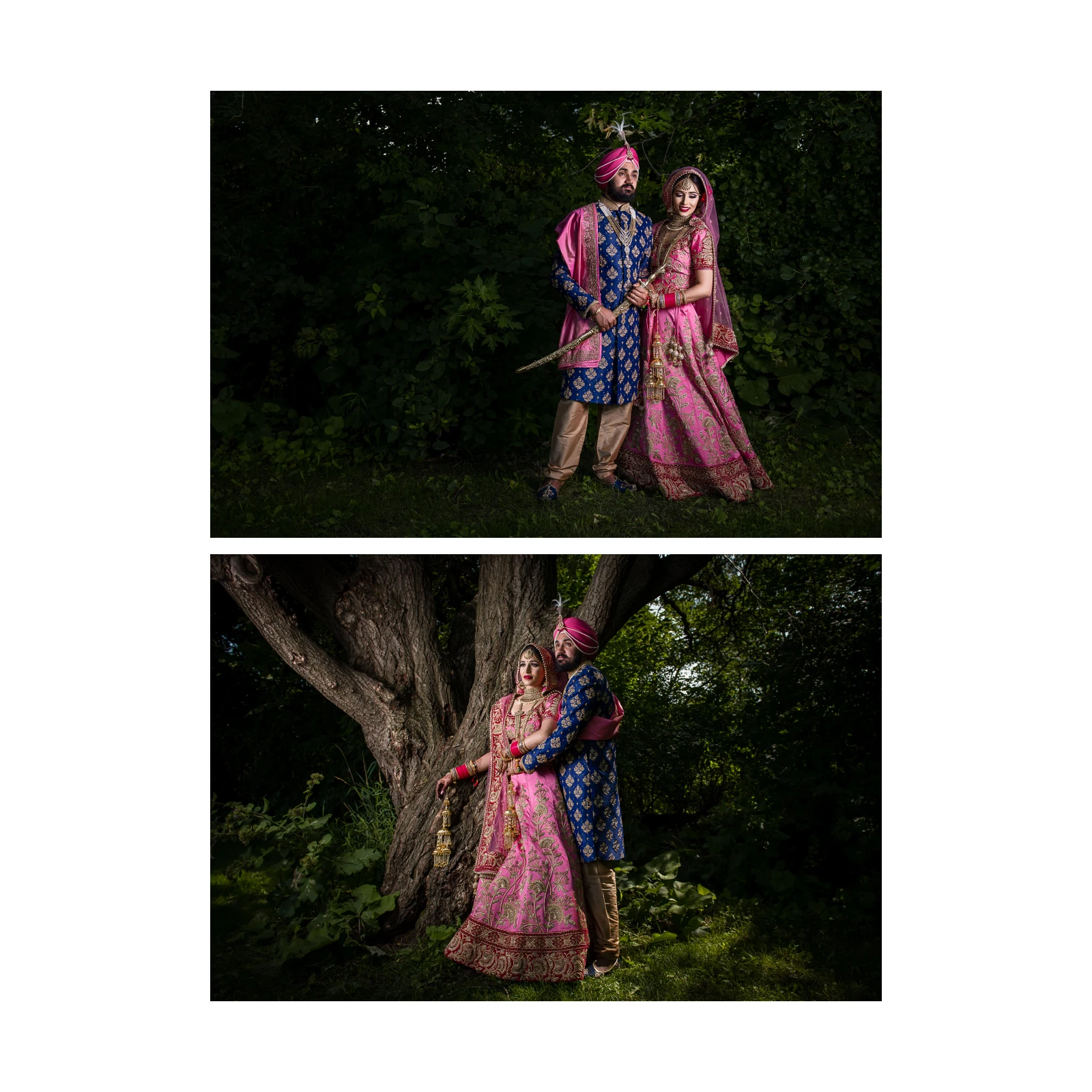 Vipjit & Ginny, wedding album page 55
